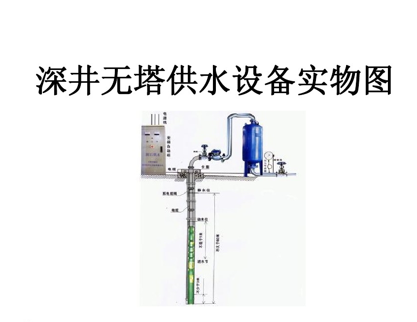 石河子井泵无塔式供水设备